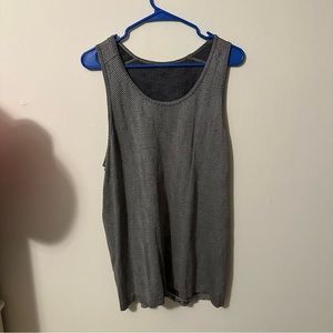 Lululemon | Large | Gray | Metal Vent Breathe Tank